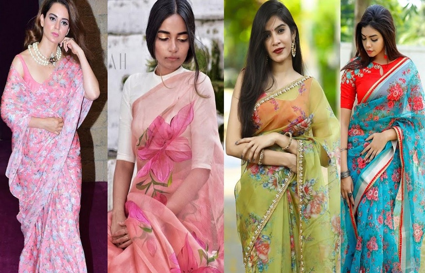 Things You Should Know About Organza Work Saree