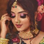 Shimmer and Shine: Pink Shimmery Smokey Eye for the Modern Bride